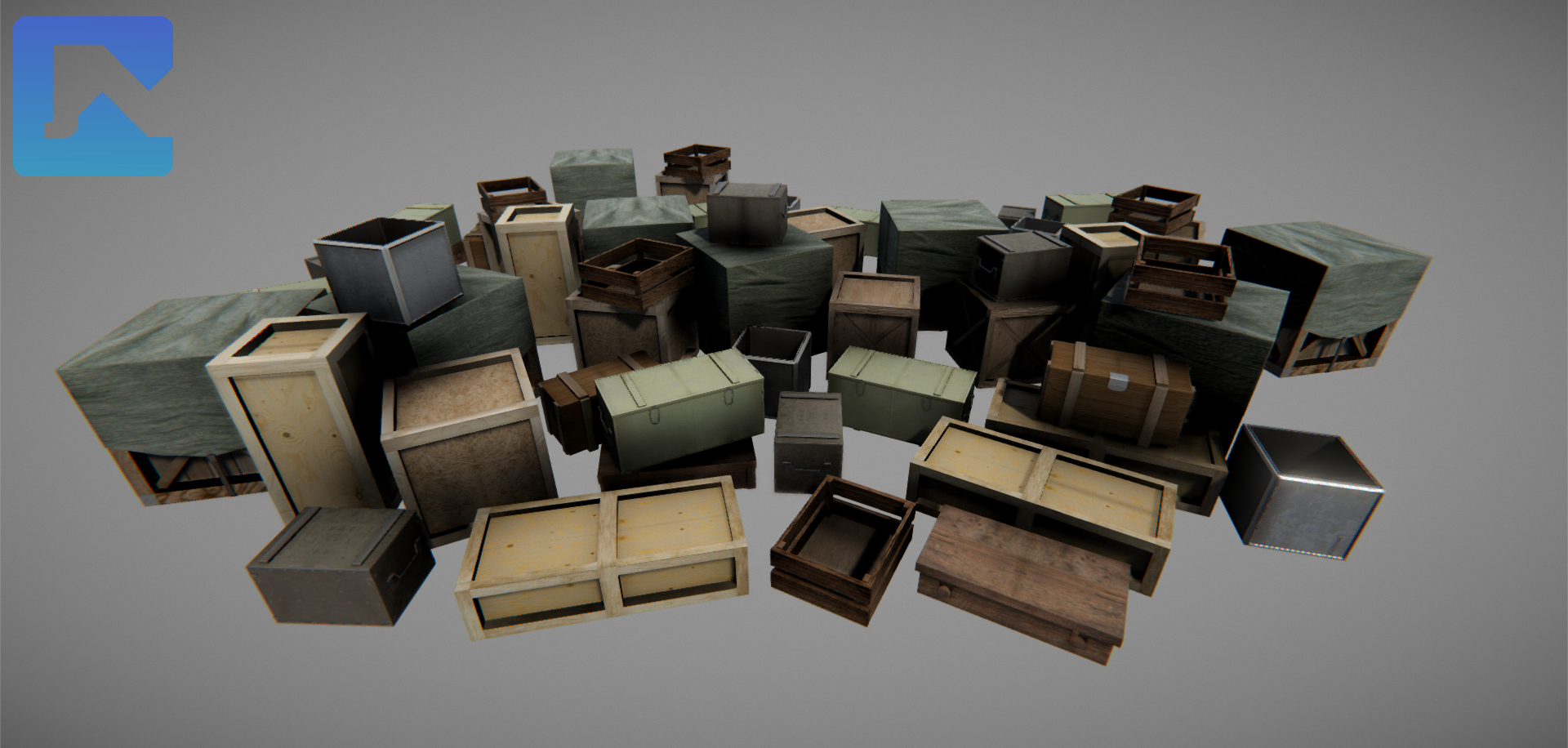 Crates Asset Package | OpenGameArt.org